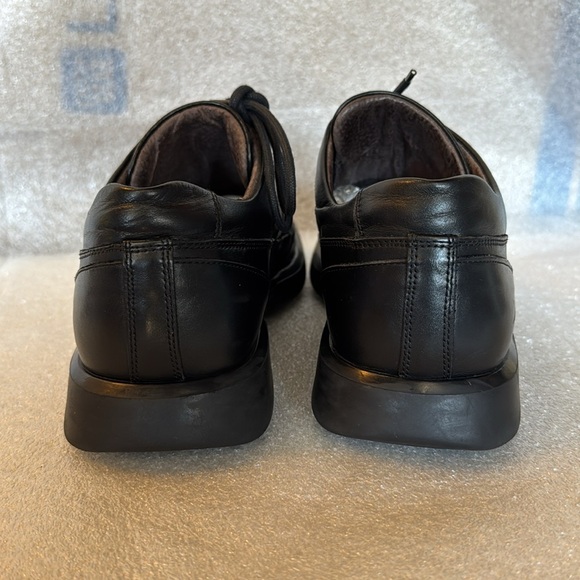 TOSI Italian Black Leather Men’s Size 10 - Picture 4 of 9
